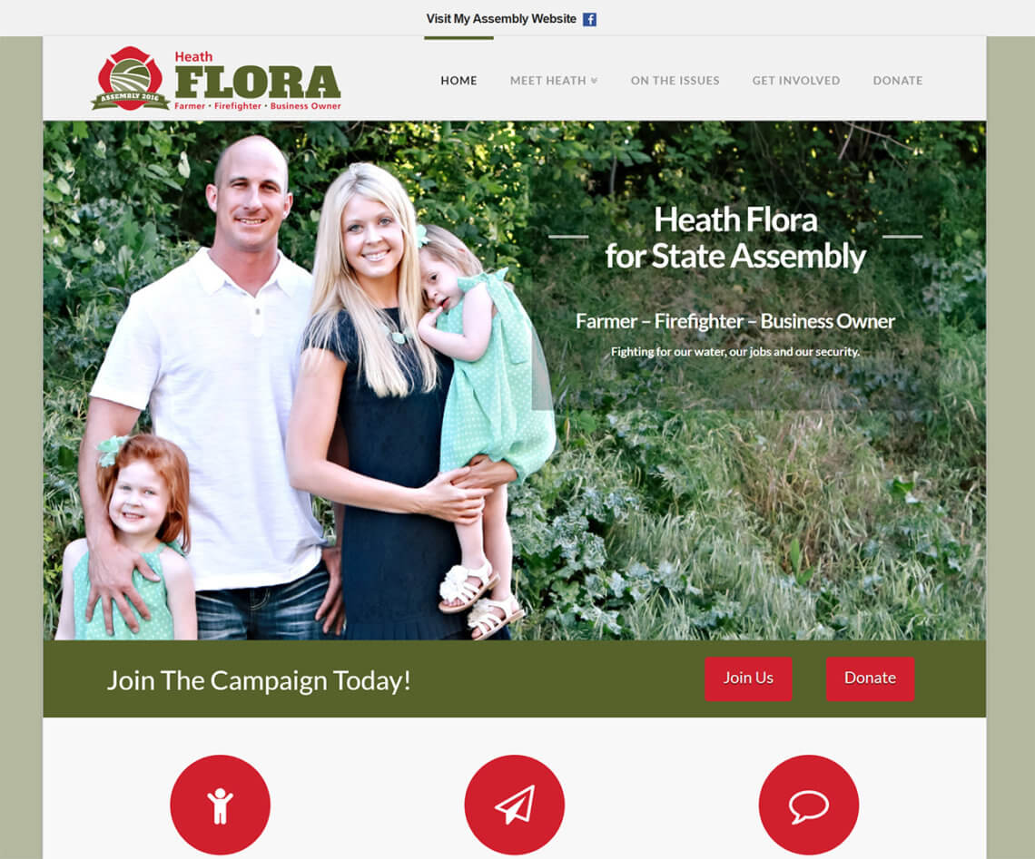 Heath Flora for California State Assembly 2016