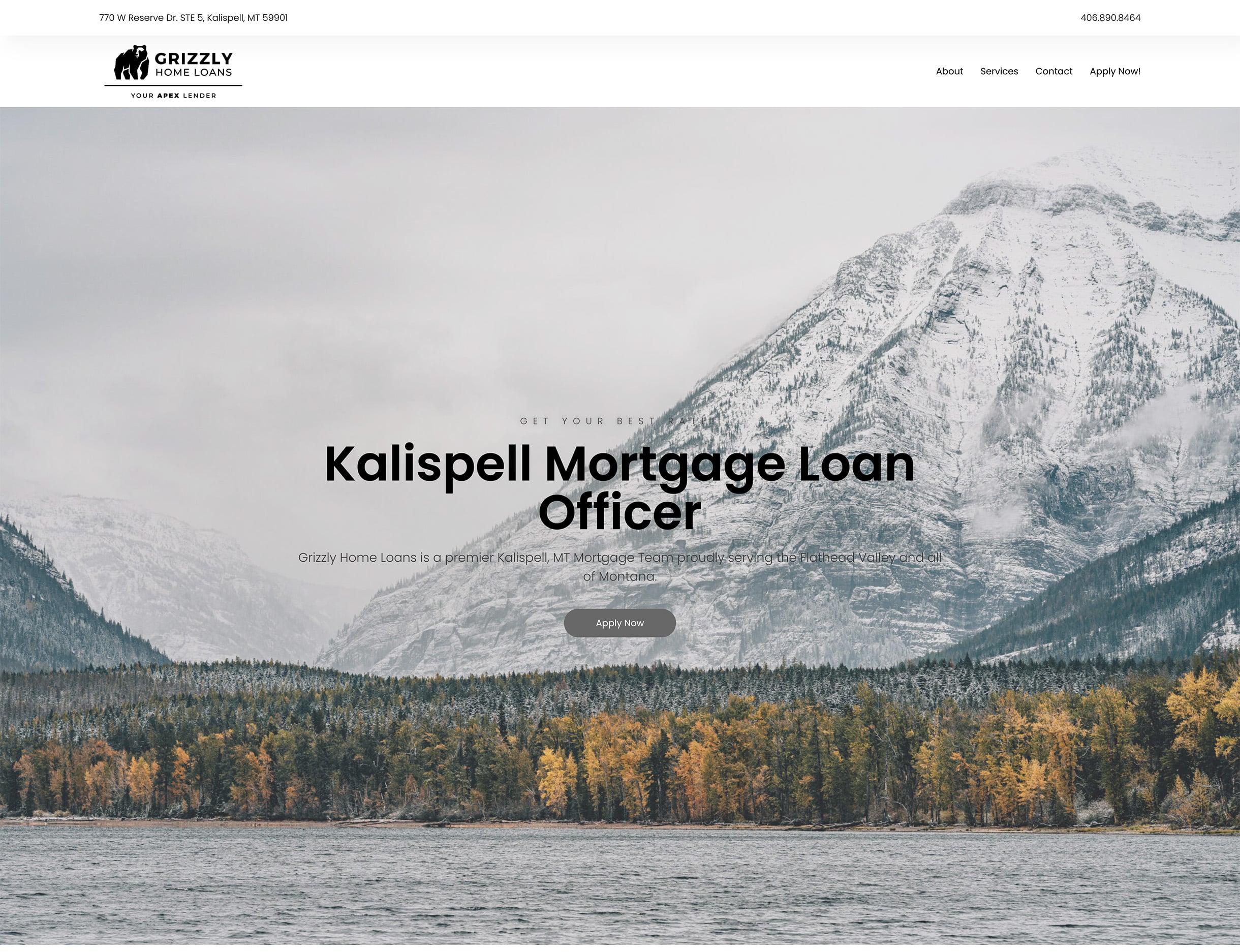 Grizzly Home Loans Website