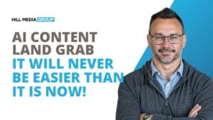 The Content Land Grab: Why Creating Content for AI Search Is Easier Now Than It Will Ever Be Again