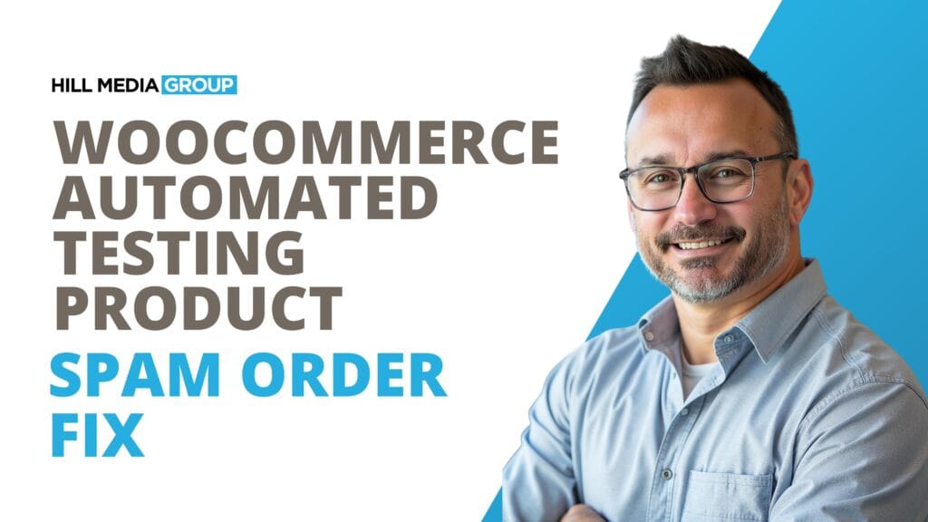 Fix WooCommerce Automated Testing Product Order Spam
